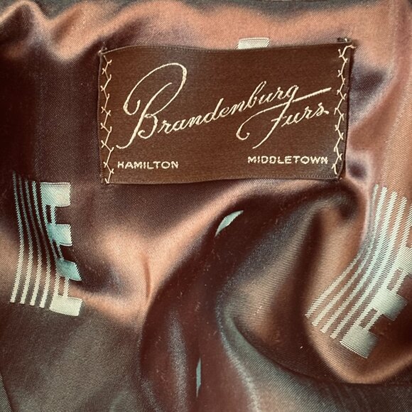 Vintage 60s mink coat Womens XL Real fur Pockets fully lined 1960s classic coat - Picture 9 of 9